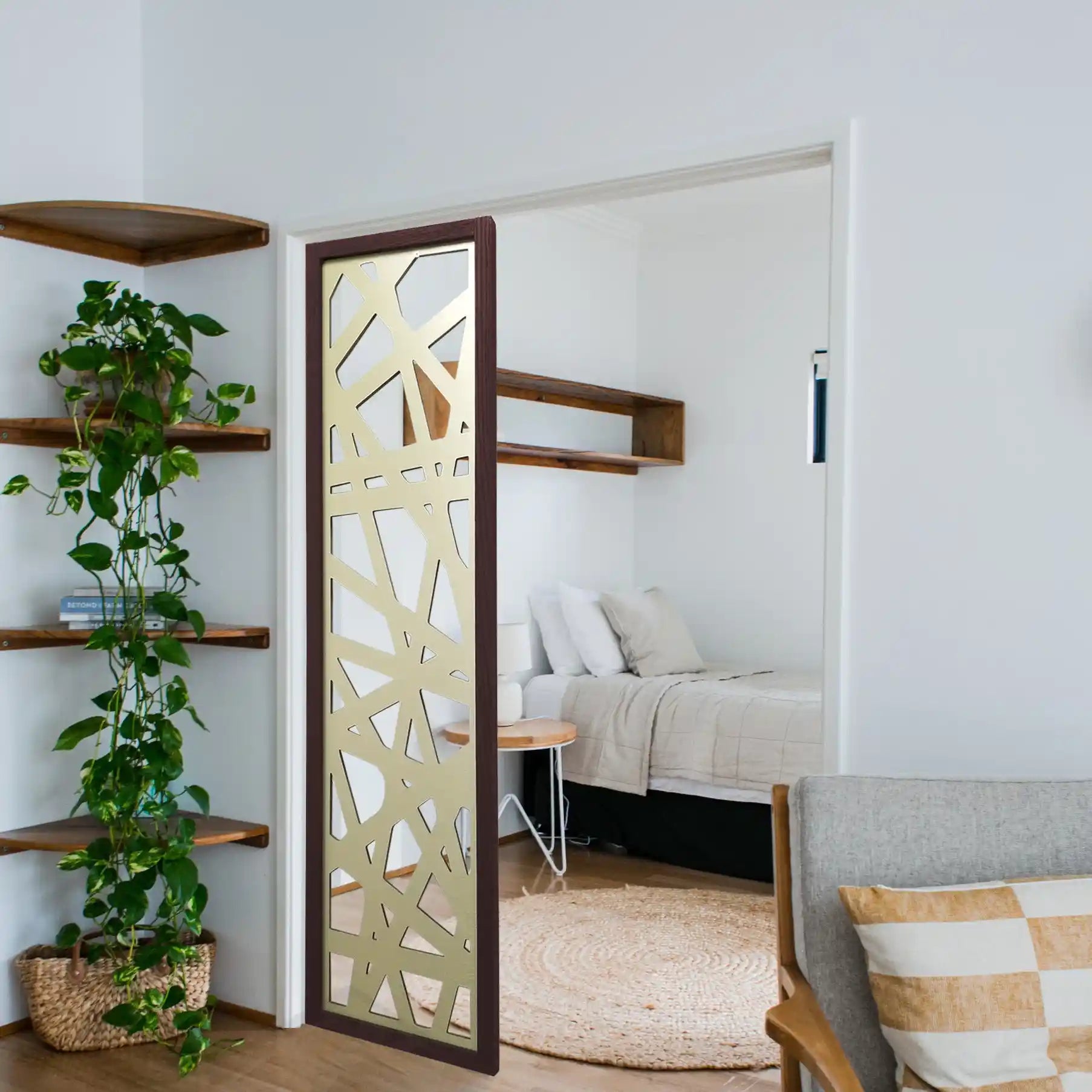 Gold Privacy Partition, Custom Privacy Panels  Indoor Privacy Panels.
